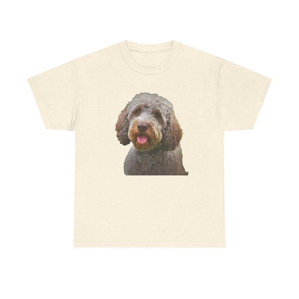Lagotto Romagnolo 'Italian Truffle Dog' Unisex Heavy Cotton Tee