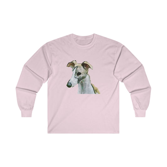 Whippet   Classic Cotton Long Sleeve T-Shirt