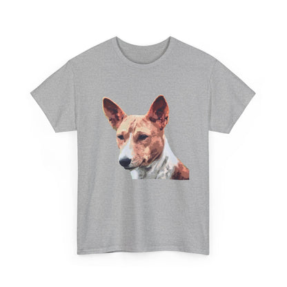 Basenji Unisex Heavy Cotton Tee: Yodel into Style!