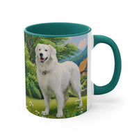 Hungarian Kuvasz 11oz Ceramic Accent Mug