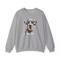 Dalmatian 'Impressionistic' Crewneck Sweatshirt