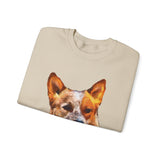 Red Heeler - Australian Cattle Dog - Unisex 50/50 Crewneck Sweatshirt