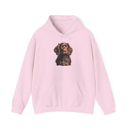 Boykin Spaniel --  Unisex 50/50 Hooded Sweatshirt