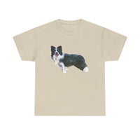 Border Collie '#1'  -  Unisex Heavy Cotton Tee