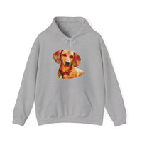 Dachshund 'Daisy' Unisex 50/50 Hoodie by DoggyLips™