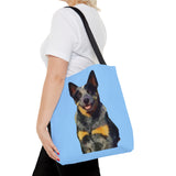 Blue Heeler - Australian Cattle Dog 'Bailey' Tote Bag