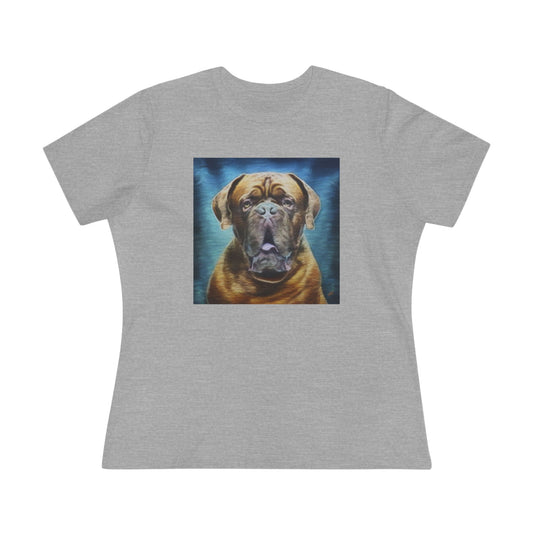 Dogue de Bordeaux Women's Relaxed Fit Cotton Tee