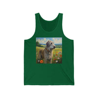 Irish Wolfhound - Unisex Jersey Tank