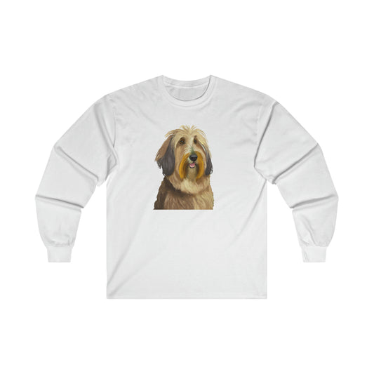 Bergamasco Sheepdog Classic Cotton Long Sleeve Tee