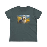 Old English Sheepdog Women's Midweight Cotton Tee