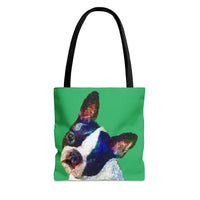 Boston Terrier "Skipper" Tote Bag