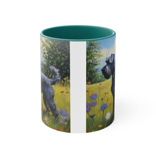 Kerry Blue Terrier 11oz Ceramic Accent Mug