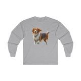 Nederlandse Kooikerhondje Unisex Classic Cotton Long Sleeve Tee