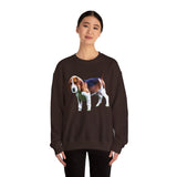 American Foxhound Unisex 50/50 Crewneck Sweatshirt