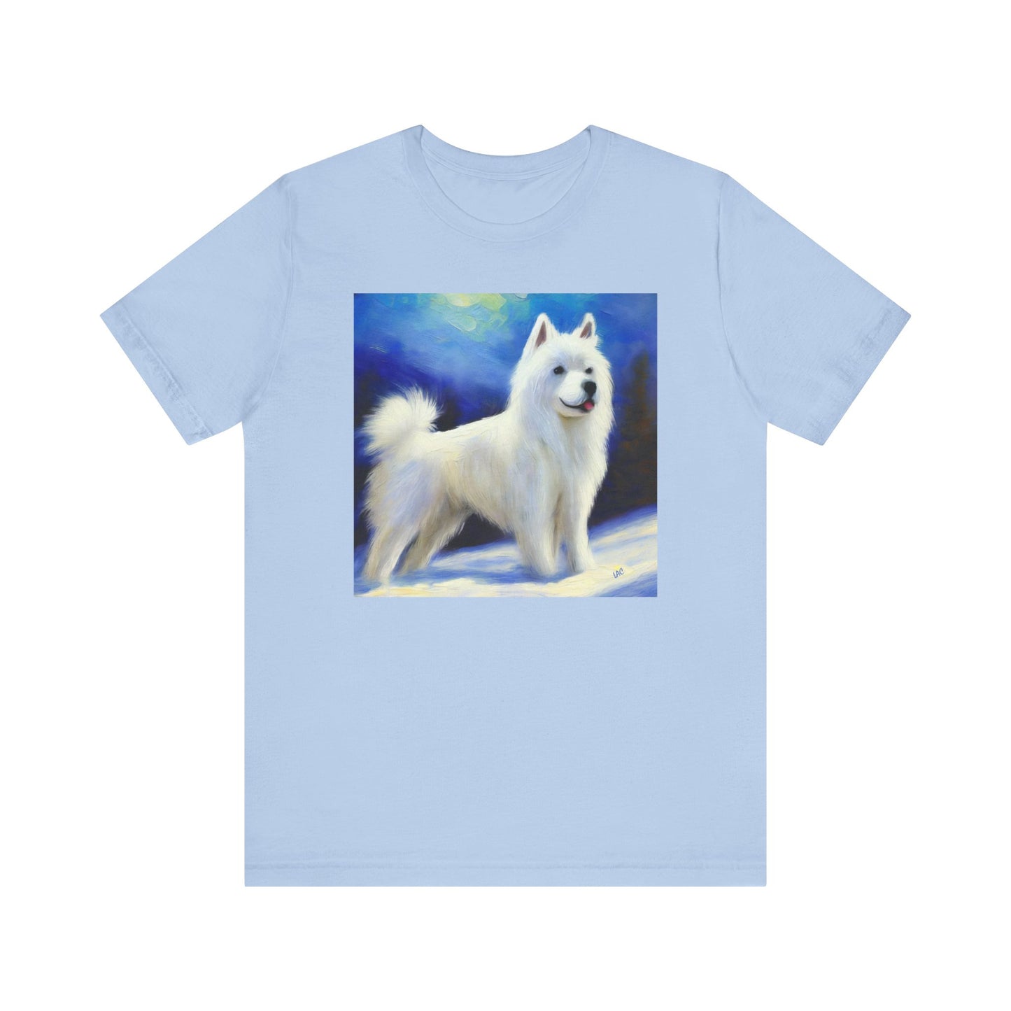 American Eskimo Dog Unisex Jersey Short Sleeve Tee