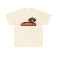 Dachshund  --  Weiner Dog  --  Unisex Heavy Cotton Tee