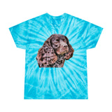 American Water Spaniel Unisex Cotton Tie-Dye Tee, Cyclone