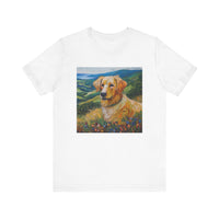 Golden Retriever Unisex Jersey Short Sleeve Tee