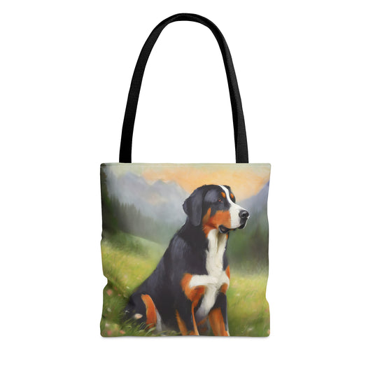 Greater Swiss Mountain -  Tote Bag