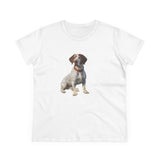 Braque du Bourbonnais Women's Midweight Cotton Tee