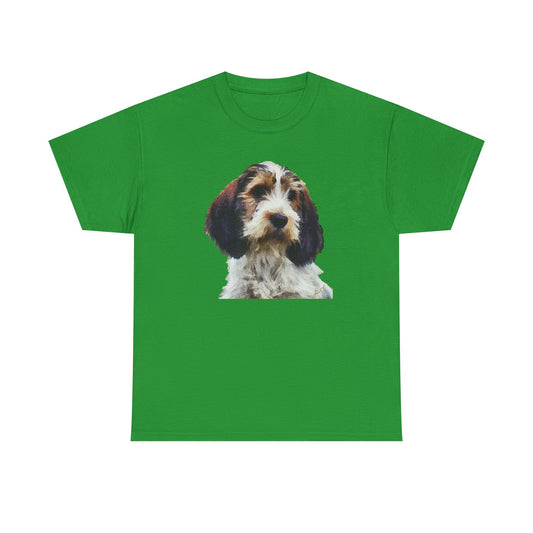 Petit Basset Griffon Unisex Heavy Cotton Tee
