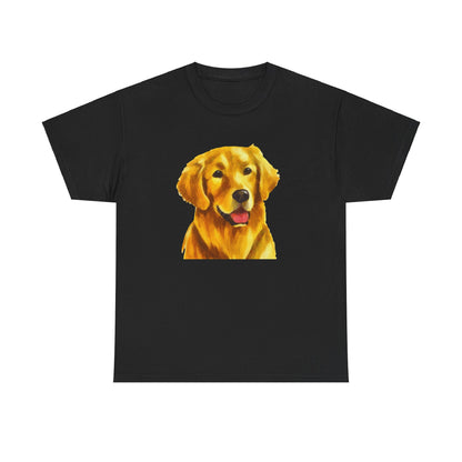 Beau Golden Retriever Artistic Tee