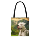 Dogo Argentino Tote Bag (AOP)