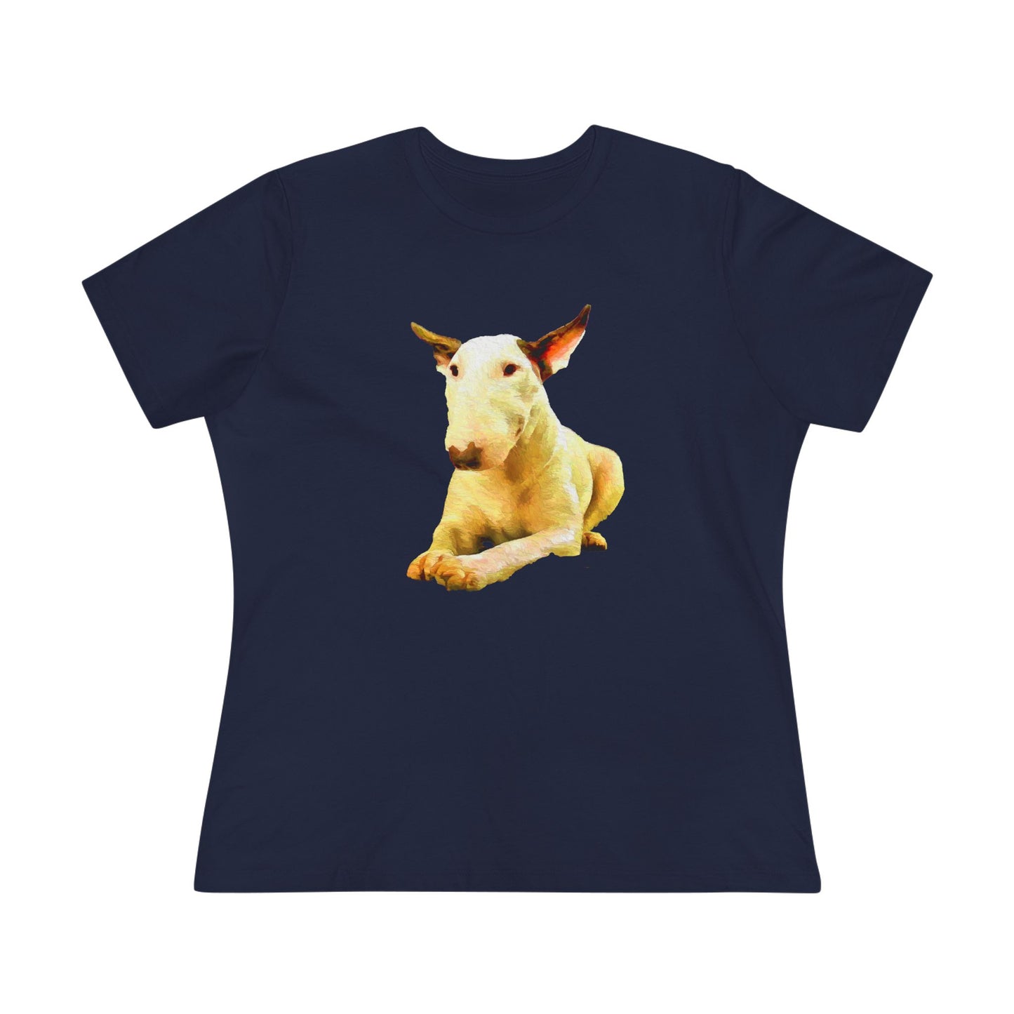 English Bull Terrier 'Sacha' Women's Relaxed Fit Tee