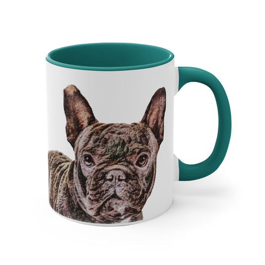 French Bulldog Accent Coffee Mug, 11oz