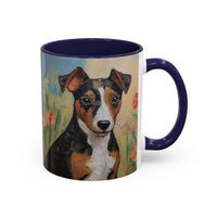 Teddy Roosevelt Terrier - Ceramic Accent Coffee Mug  - 2 Sizes