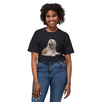 Afghan Hound Unisex Pre-Shrunk Jersey Cotton Tee