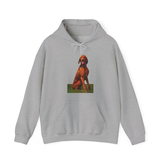 Hungarian Vizsla 'Waiting For The Bride' Unisex Hoodie