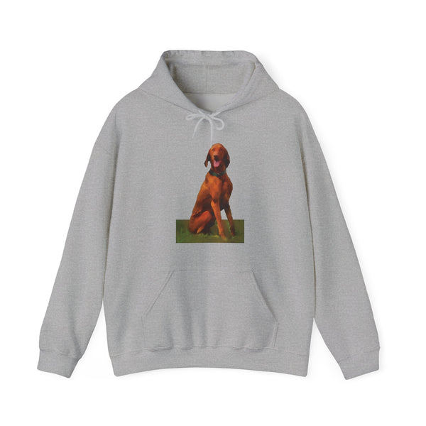 Hungarian Vizsla 'Waiting For The Bride' Unisex Hoodie
