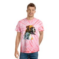 Boxer 'Cooper' Unisex Cotton Tie-Dye Tee, Cyclone