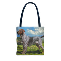 Wirehaired Pointing Griffon - Polyester Tote Bag (AOP)