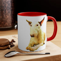 English Bull Terrier Ceramic Accent Coffee Mug, 11oz