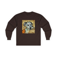 Dalmatian 'Spots of Picasso' Unisex Cotton Long Sleeve Tee