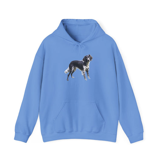 Large Munsterlander  Unisex 50/50 Hooded Sweatshirt