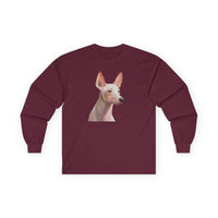 Xoloitzcuintli 'Mexican Hairless' Classic Cotton Long Sleeve Tee