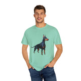 Doberman Pinscher  -  Unisex Garment-Dyed T-shirt