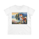 Shiba Inu Women's Midweight Cotton Tee