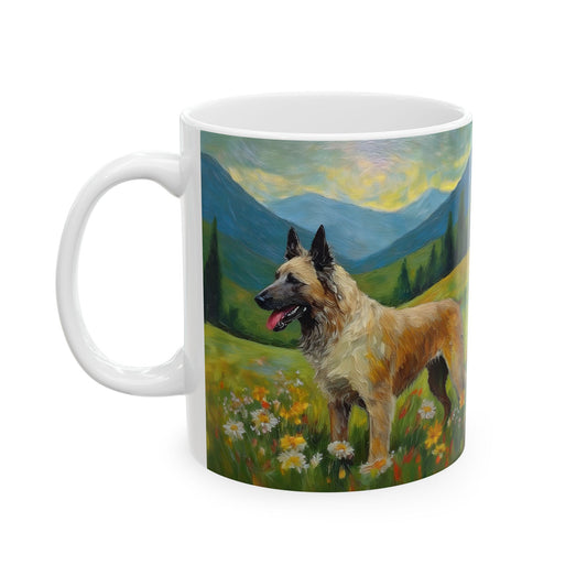 Belgian Laekenois Ceramic Mug: Sip with Style