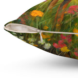 Black & Tan Coonhound - Spun Polyester Square Pillow