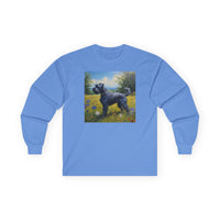 Kerry Blue Terriere Classic Cotton Long Sleeve Tee