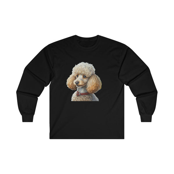 Standard Poodle #2 -  Classic Cotton Long Sleeve Tee