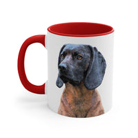 Bavarian Mountain Scent Hound - Ceramic Accent Coffee Mug, 11oz