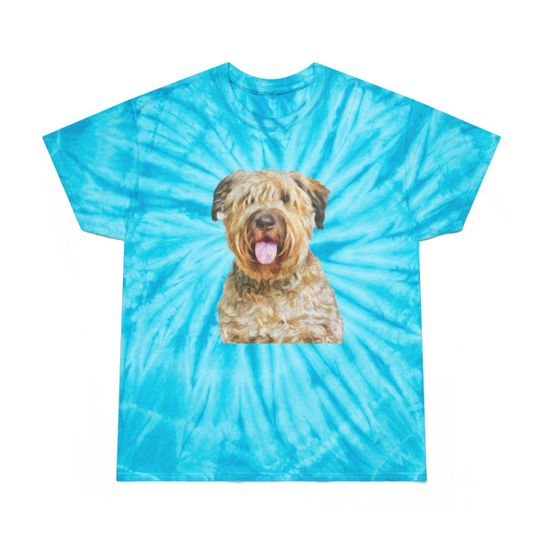 Bouvier des Flandres Unisex CottonTie-Dye Tee, Cyclone