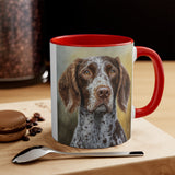 German Wirehaired Pointer 11oz Ceramic Accent Mug