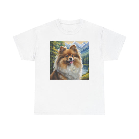 German Spitz Unisex Heavy Cotton Tee