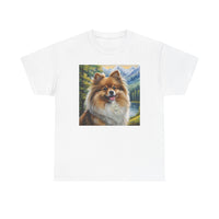 German Spitz Unisex Heavy Cotton Tee